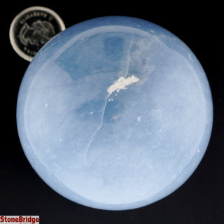 Angelite Sphere - Small #2 - 2 1/4"    from The Rock Space