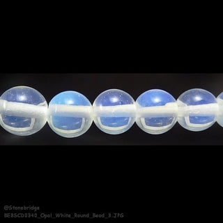 Opalite - Round Strand 15" - 10mm    from The Rock Space