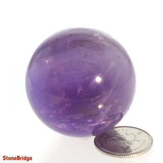 Amethyst E Sphere - Extra Small #1 - 1 1/2"    from The Rock Space