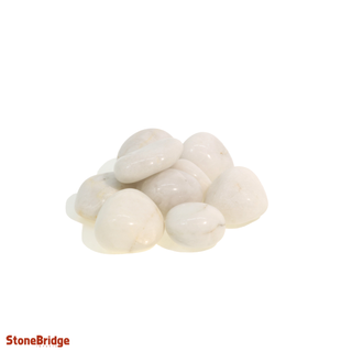 White Agate Tumbled Stones - India Large   from The Rock Space