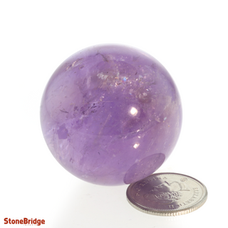 Amethyst E Sphere - Extra Small #1 - 1 1/2"    from The Rock Space