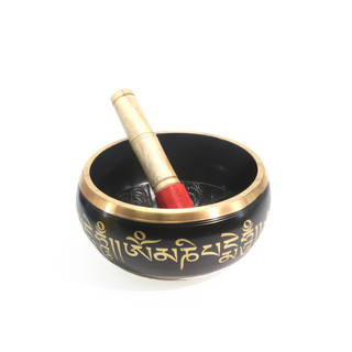 Black Brass 6.5" Singing Bowl    from The Rock Space