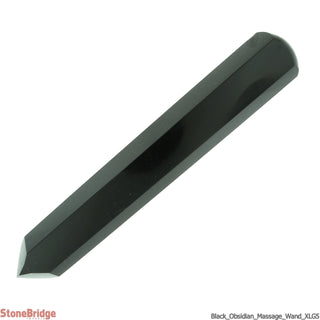 Obsidian Pointed Massage Wand - Extra Large #5 - 6"    from The Rock Space