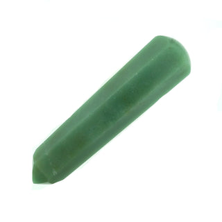 Green Aventurine Pointed Massage Wand - Extra Large #4 - 5 1/4"    from The Rock Space