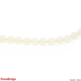 Opalite - Round Strand 15" - 8mm    from The Rock Space
