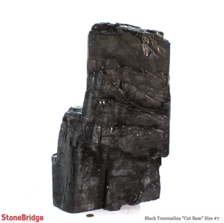 Black Tourmaline Cut Base Tower #7    from The Rock Space
