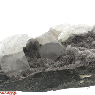 Zeolite on Basalt Cluster - APOPHYLLITE & HEULANDITE U#55    from The Rock Space