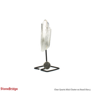 Clear Quartz Point on Stand #0    from The Rock Space