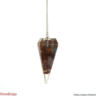 Orgone Chakra Pendulum 12 Facets & Bead    from The Rock Space