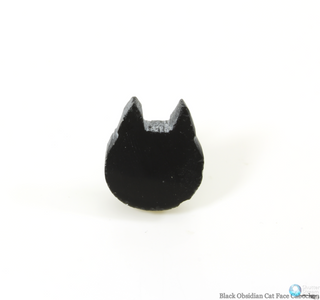 Black Obsidian Cat Cabochon - 3/4"    from The Rock Space