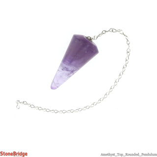 Rounded Amethyst Pendulum    from The Rock Space