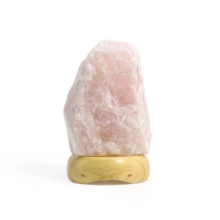 Rose Quartz Rough Lamps - 8"    from The Rock Space
