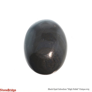 Black Opal Cabochon  Polish U#15    from The Rock Space