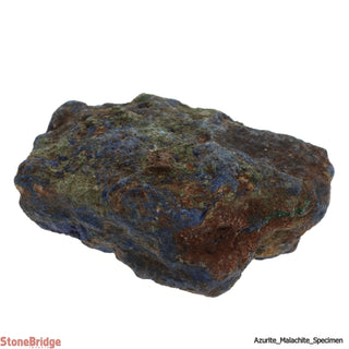 Azurite With Malachite Specimen #3    from The Rock Space
