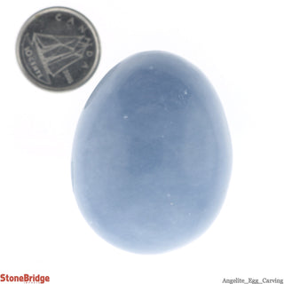 Angelite Egg #1 - 30g to 59g    from The Rock Space
