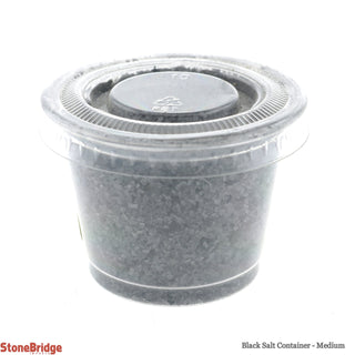Black Salt Container - Medium    from The Rock Space