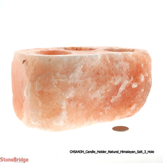 Himalayan Salt Candle Holders - Three Hole    from The Rock Space