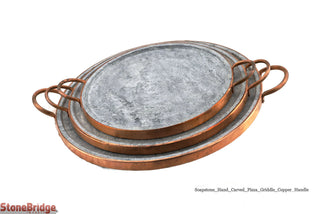 Soapstone Pizza Cooking Plate - Medium    from The Rock Space
