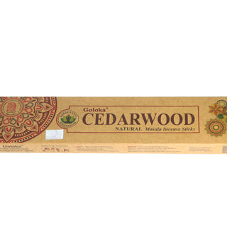 Cedarwood Goloka Incense Sticks - 10 Sticks    from The Rock Space