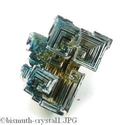 Bismuth Crystal (Lab Grown) #1 - 1/2" to 2"    from The Rock Space