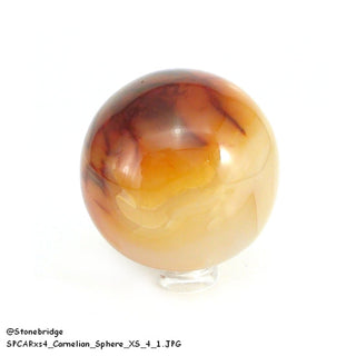 Carnelian Sphere - Extra Small #4 - 2"    from The Rock Space