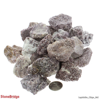 Lepidolite Chips - Medium    from The Rock Space