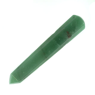 Green Aventurine Pointed Massage Wand - Extra Large #4 - 5 1/4"    from The Rock Space