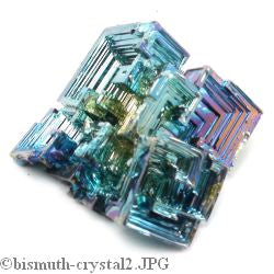 Bismuth Crystal (Lab Grown) #1 - 1/2" to 2"    from The Rock Space