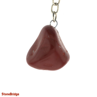 Keychain - Red Jasper Tumbled    from The Rock Space