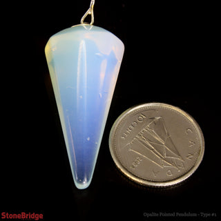 Opalite Pendulum 6 Facets & Ring    from The Rock Space