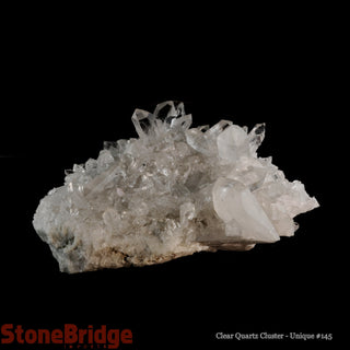 Clear Quartz Cluster U#145 - 6 1/4"    from The Rock Space