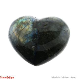 Labradorite Puffy Heart #7 - 200g to 249g    from The Rock Space