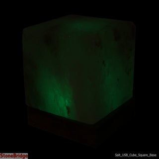 USB Salt Lamp - Cube    from The Rock Space