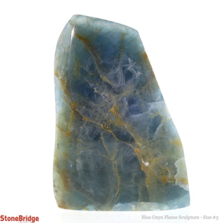Blue Onyx Flame Sculpture #3    from The Rock Space