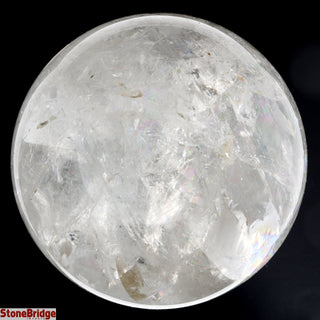 Clear Quartz A Sphere - Large #6 - 3 1/2"    from The Rock Space