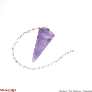 Rounded Amethyst Pendulum    from The Rock Space