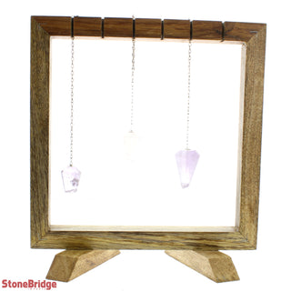 Wooden Display Stand for Pendulums