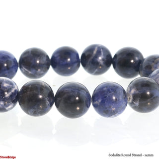 Sodalite Round Strand - 14mm    from The Rock Space