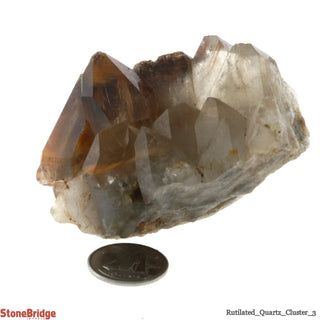 Rutilated Quartz Cluster #3 - 100g to 199g    from The Rock Space
