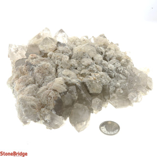 Inclusion Elestial Quartz Cluster U#9 - 644g    from The Rock Space